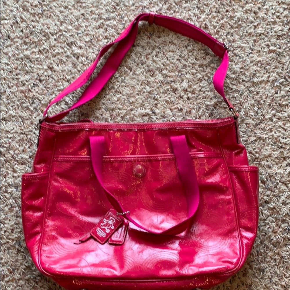 Coach diaper bag